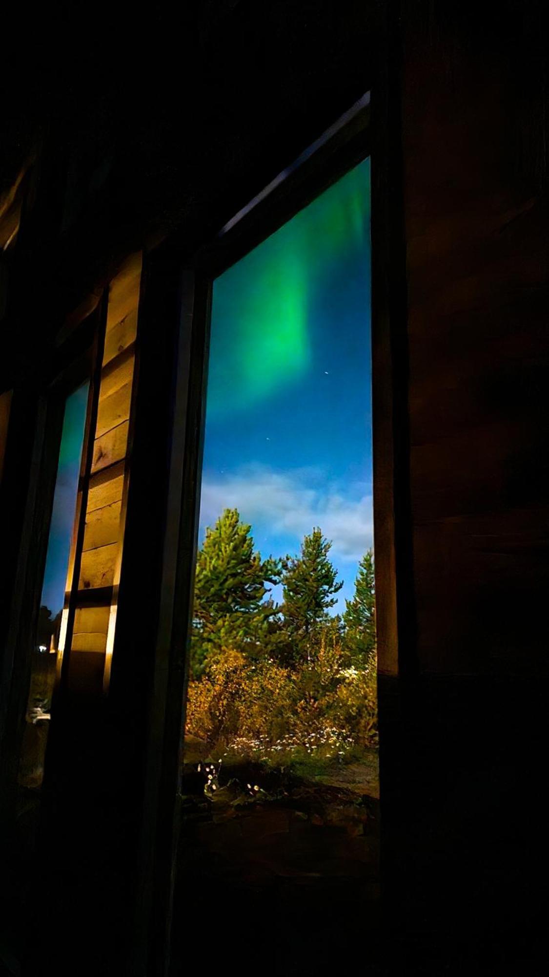 Reindeer River Lights Lodge Кируна Екстериор снимка